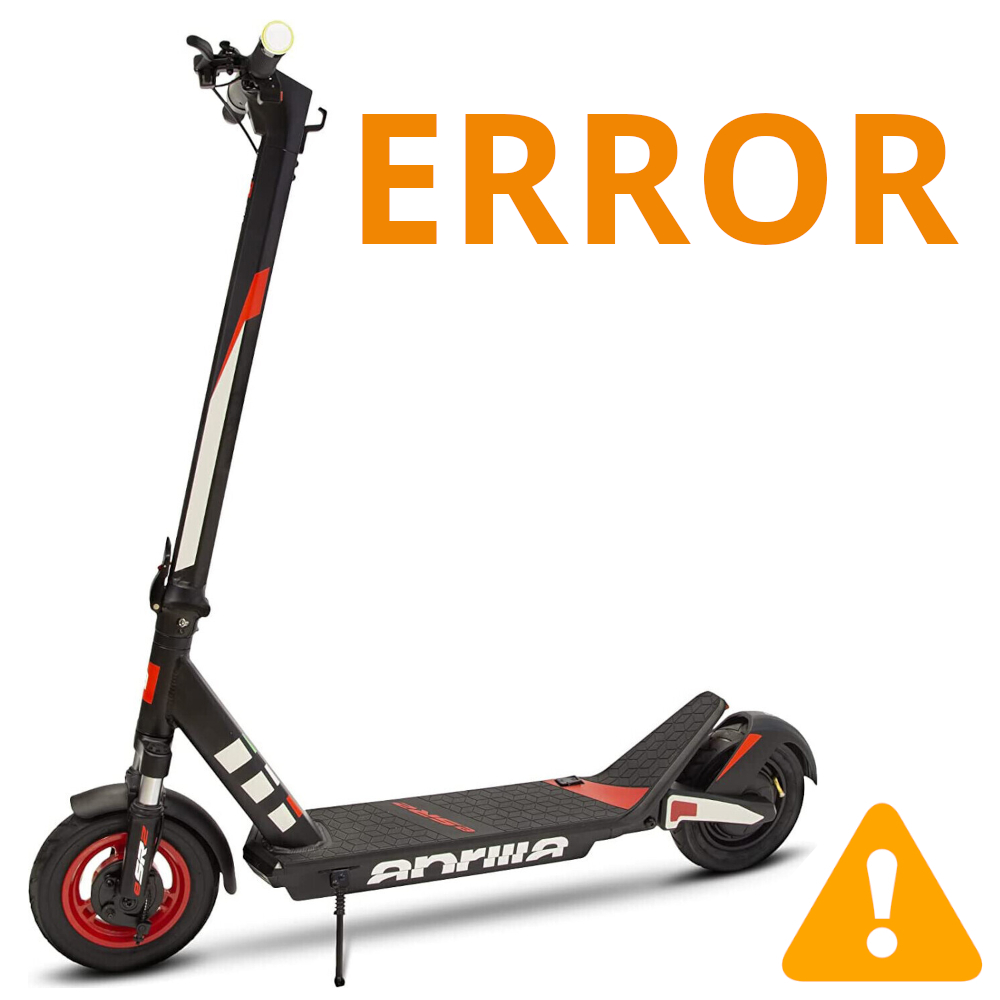 Kody błędów Aprilia eSR2 – Co oznaczają?