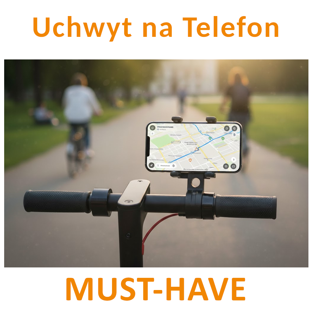 Uchwyt na telefon do hulajnogi - Dlaczego to must-have?