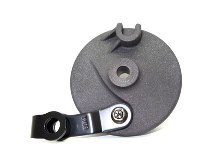 Pokrywa przedniego hamulca bębnowego wraz z okładzinami do Ninebot Max G30 / Motus Scooty 10 / Frugal Power