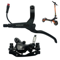 Zestaw lewa dźwignia hamulca + tylny zacisk hydrauliczny do KuKirin G3 PRO