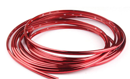 Taśma ochronna na podest do Xiaomi M365 / PRO / PRO 2 / 1S / Essential / Mi 3 - CZERWONY POŁYSK