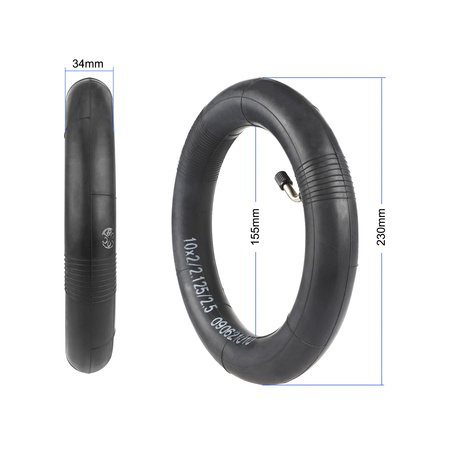 ULIP Wzmocniona dętka 10x2" / 10x2.125" / 10x2.5" do Kugoo M4/Xiaomi M365/Techlife X7