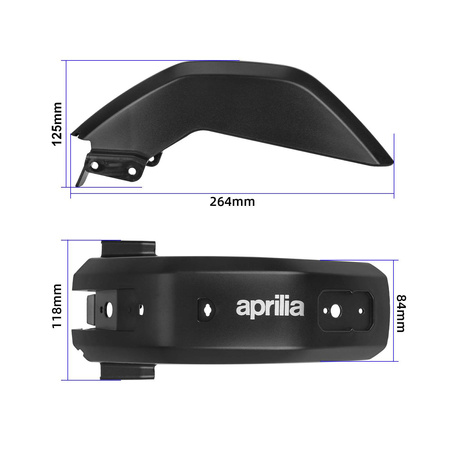 Oryginalny Błotnik Tylny do Hulajnogi Elektrycznej Aprilia ESR1