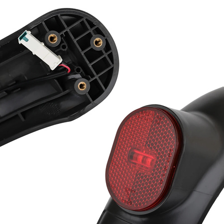 Błotnik Tylny z Hakiem i Lampką do Xiaomi 4 PRO