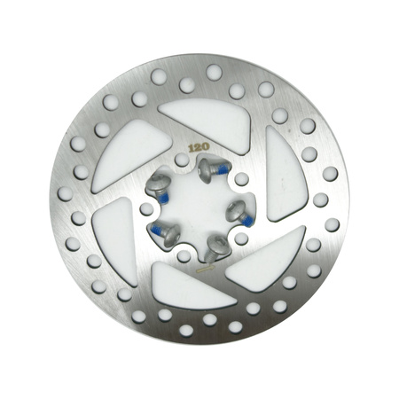 ZESTAW hamulec Xtech HB100 + tarcza 120mm + adapter do Xiaomi M365 / PRO / PRO 2/ 1S / Essential - KD - CZARNY