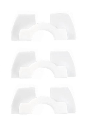 3x Podkładka kasująca luzy mechanizmu składania do Xiaomi M365 / M365 PRO - BIAŁY