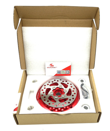 Pokrywa Silnika Monorim MD-PRO do M365 / PRO / PRO 2. Zainstaluj Tylny Silnik (podwójny silnik) RED