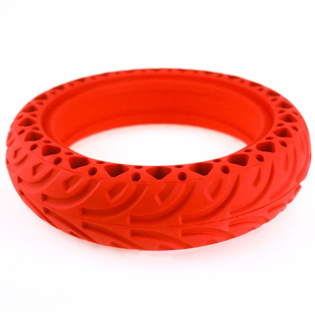 Opona półpełna 8.5x2" do Xiaomi M365 / PRO / PRO 2 / 1S / Essential - CZERWONY