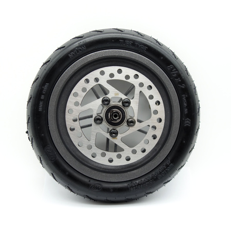 Koło tylne z oponą pneumatyczną i tarczą ham 120mm do Xiaomi M365 PRO / PRO 2