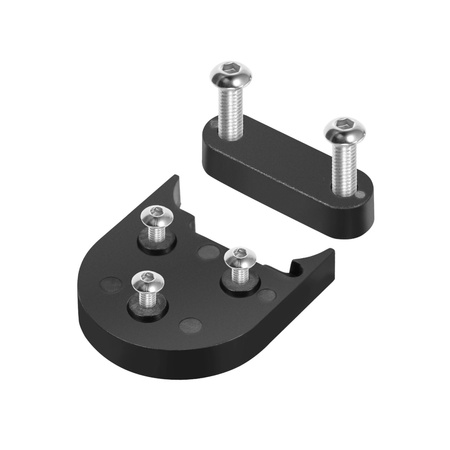 Zestaw podkładek dzielonych do konwersji na 10" do Xiaomi M365 / PRO / PRO 2 / 1S / Essential - kolor CZARNY