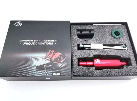 MONORIM DMR drugi amortyzator do zawieszenia Monorim MR1-BR do Xiaomi M365 / M365 PRO / PRO 2 / 1S / Essential - kolor CZERWONY