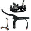 Zestaw lewa dźwignia hamulca + tylny zacisk hydrauliczny do KuKirin G3 PRO