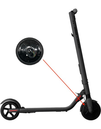 Silnik 350W 36V z oponą do Ninebot ES1 / ES2 / ES3 / ES4