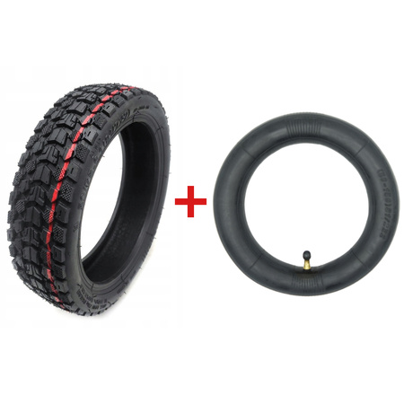 Zestaw opona terenowa 8.5x2" + dętka z zakrzywionym wentylem do Xiaomi M365 / M365 PRO / PRO 2 / 1S / Essential / Mi 3