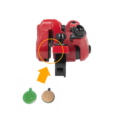 Zacisk Hamulcowy JAK1 do Hulajnogi Kugoo G-Booster, M4, M4 PRO, M5