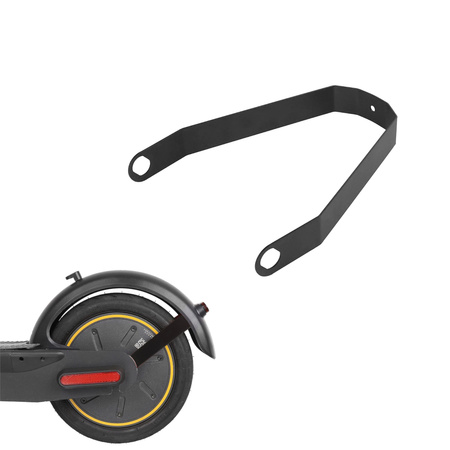 Czarny metalowy wspornik tylnego błotnika do Ninebot Max G30 / Motus Scooty 10