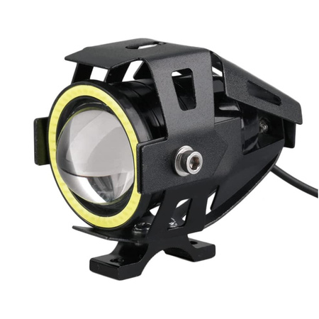 Uniwersalna Lampa Przednia U7 LED z Pierścieniem do Hulajnogi Elektrycznej