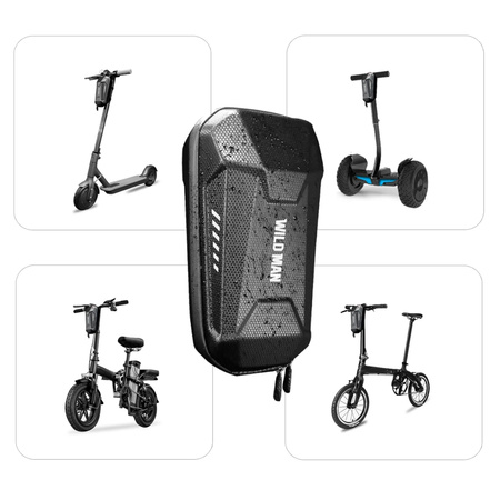 Zestaw Torba Sakwa Wildman 3L + Uchwyt na telefon GUB - Czarny