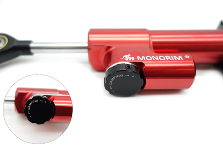 Amortyzator Skrętu MONORIM MDamper do Ninebot Max G30 / Motus Scooty 10 / Frugal Power - kolor CZERWONY