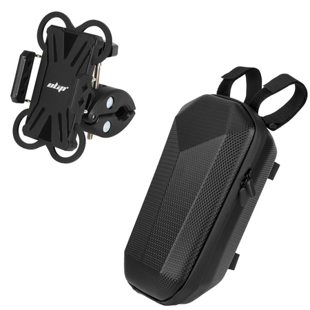 Zestaw Wodoodporna torba sakwa 4L + Uniwersalny uchwyt na telefon do hulajnogi elektrycznej