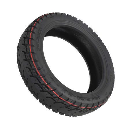 Opona 10x2.3-6.5 bezdętkowa terenowa do Xiaomi 4 Ultra / NIU KQi2 / KQi2 Pro / NAVEE S65