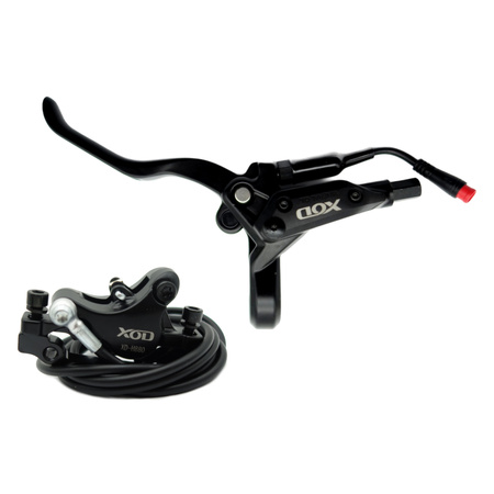 Zestaw Przedni hamulec hydrauliczny (zacisk+przewód) + Lewa hydrauliczna klamka hamulca do Kukirin G3 PRO