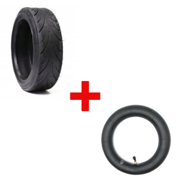 Opona 10x2.125" + dętka z zakrzywionym wentylem do Ninebot MAX G30 i Motus Scooty 10
