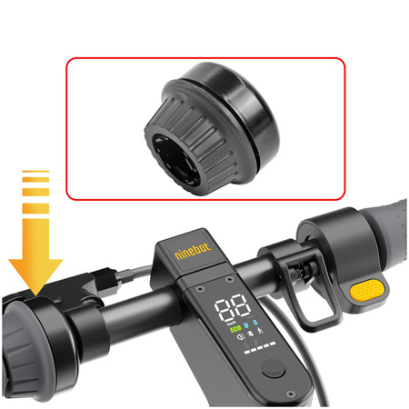 Dzwonek na kierownicę do Ninebot Max G30 / Motus Scooty 10 / Frugal Power