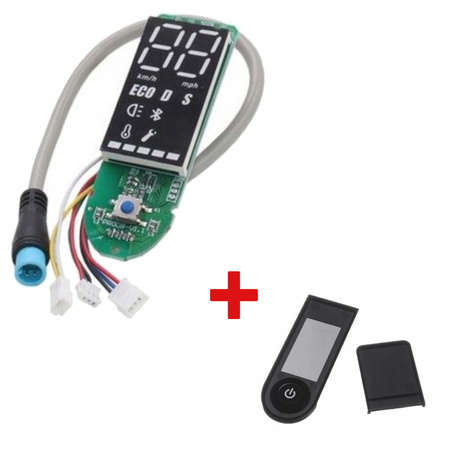 ZESTAW Sterownik z wyświetlaczem + Pokrywa wyświetlacza do Xiaomi M365 / M365 PRO