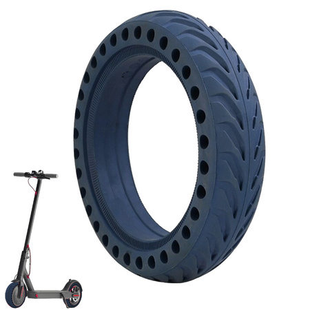 OPONA 8.5x2" (8 1/2x2) Półpełna do Xiaomi M365 / PRO 2 / Mi 3 / Fiat 500 - NIEBIESKI