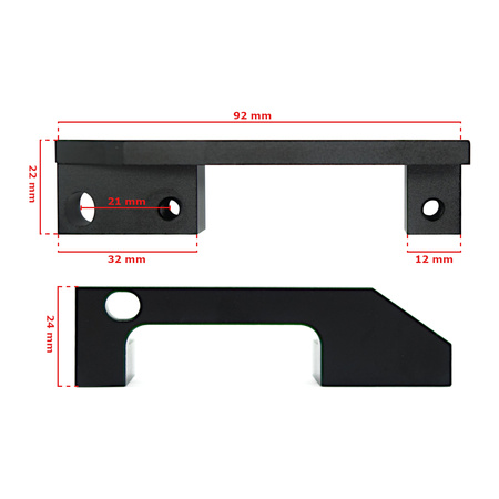 Adapter Hamulca V2 Tylnego Zawieszenia Monorim do Xiaomi Mi 3