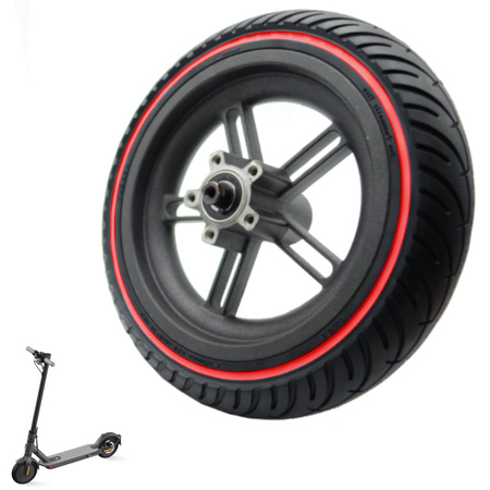 Koło tylne z oponą półpełną 8.5x2" Red Line do Xiaomi M365 / 1S / Essential / Mi3