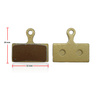 Złote metaliczne klocki hamulcowe do Shimano M665 / M515 / BB5
