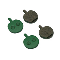 Zestaw 2x Ceramiczne klocki hamulcowe do hulajnogi Kugoo M4 / M4 PRO - Zielony