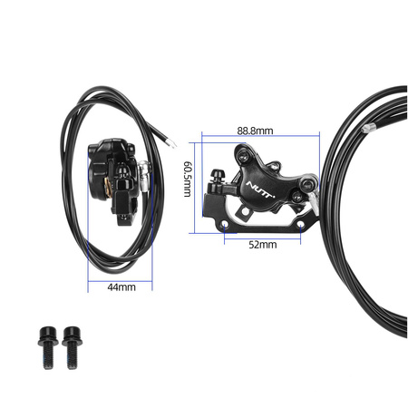 Zestaw Hydrauliczne Hamulce NUTT do Hulajnogi Elektrycznej