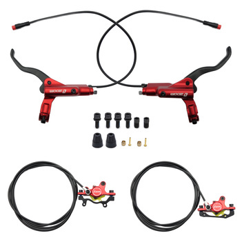 Zestaw hydrauliczny ZOOM klamki hamulca + zacisk przód i tył do Kugoo G-Booster