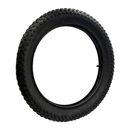 Gruba Opona Pneumatyczna Wanda 20x3.0" + Dętka do Roweru typu Fatbike