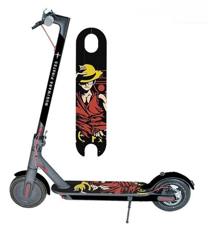 Mata antypoślizgowa naklejka na podest do Xiaomi M365 / 1S / Essential / Mi 3 - ONE PIECE