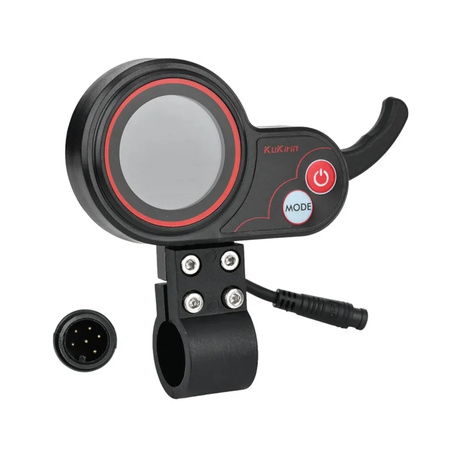 Oryginalny Wyświetlacz z Manetką Gazu 6 Pin do KuKirin M4 / M4 PRO