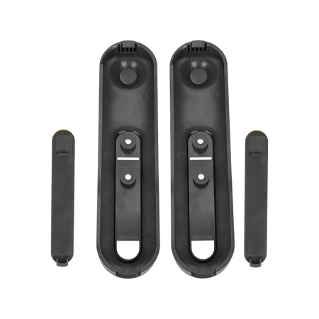 Pokrywy Osłony Śrub Widelca Tylnego + Odblaski do Xiaomi 4 Ultra