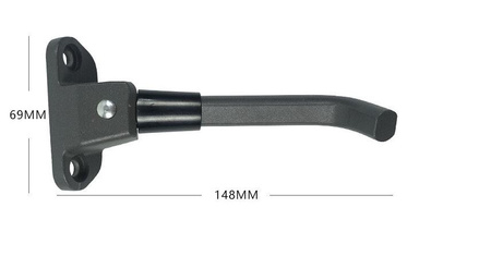 Nóżka boczna parkingowa SZARA do Ninebot Max G30 / Motus Scooty 10 / Frugal Power