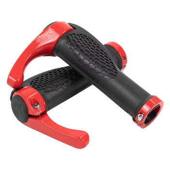 Gripy (chwyty) z rogami - black/red