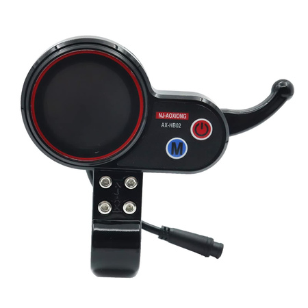 Wyświetlacz z Manetką Przyspieszenia 6 Pin 48V do Megatto M8 / Cyberbot / kopii Kugoo M4, KuKirin M4