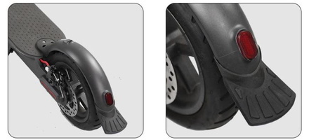 Chlapacz błotnika osłona Zestaw 2szt do Xiaomi M365 / PRO / PRO 2 / 1S / Essential / Mi 3 - Wersja 1