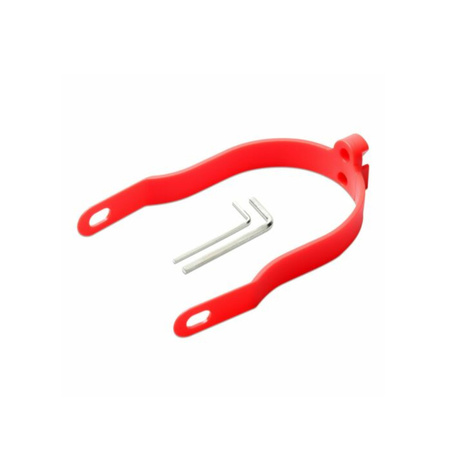 ZESTAW Błotnik tylny  + Duży Wspornik tylnego błotnika do Xiaomi M187 / M365 / M365 PRO  – CZERWONE
