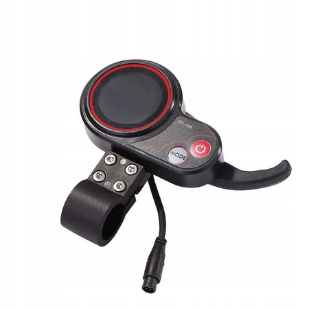 Wyświetlacz TF-100 6 pin i Manetka Gazu do Kugoo M4 / M4 PRO