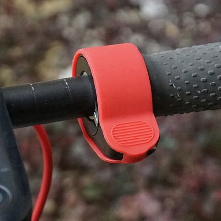 Gumowa osłona manetki przyspieszenia do Xiaomi M365 / PRO / PRO 2 / 1S / Ninebot Max G30 - CZERWONY
