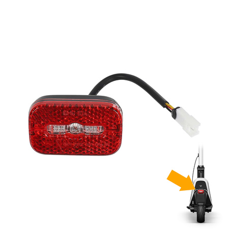 Tylna lampka LED światło hamowania do NIU KQi 3