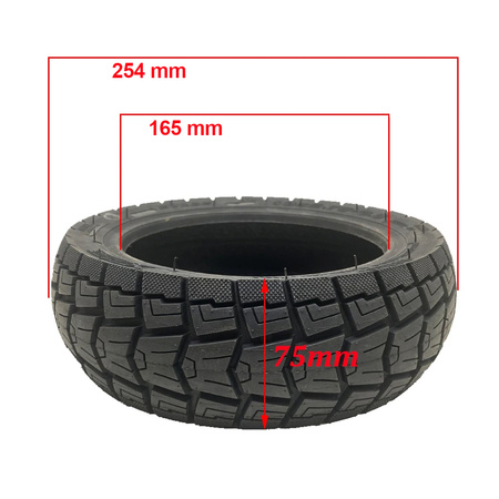 ZESTAW OPONA 10x2.75-6.5 + WENTYL do Kamikaze K1(Plus/Max)/KuKirin G2/G3/Ausom L1