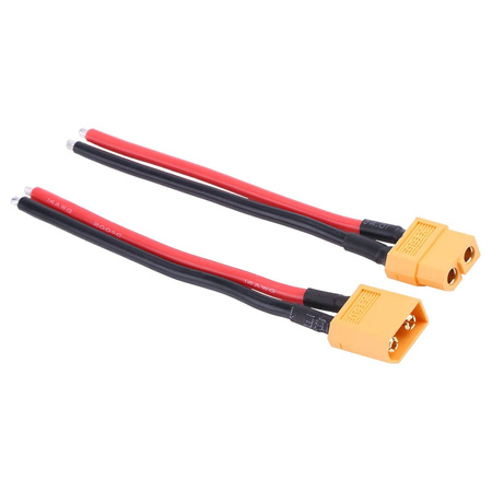 Zestaw Przewodów XT-60 Męski + XT-60 Żeński do Hulajnogi Elektrycznej